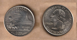 Estados  Unidos   ¼ Dollar 25 Cents (Nebraska) 2006  Copper-nickel Clad Copper • 5.67 G • ⌀ 24.26 Mm KM# 383, - 2010-...: National Parks