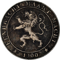 Monnaie, Belgique, Leopold II, 5 Centimes, 1900, TTB, Copper-nickel, KM:40 - 5 Centimes