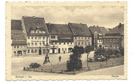 8350  STOLPEN, MARKT  ~ 1920 - Stolpen