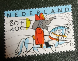 Nederland - NVPH - 1784 - 1998 - Gebruikt - Cancelled - Olifant Als Sinterklaas Op Schimmel - Paard - Gebraucht