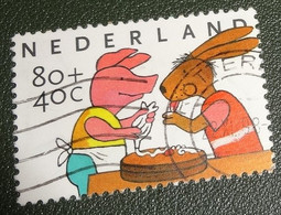 Nederland - NVPH - 1785 - 1998 - Gebruikt - Cancelled - Haas En Big - Taart Bakken - Used Stamps