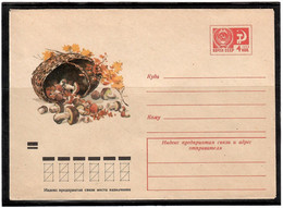Russia & USSR 1971. Mushrooms . Mail Envelope. - Unused Stamps