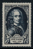 France // 1949 // Célébrités, Voltaire Neuf** MNH No.854 Y&T (sans Charnière) - Neufs