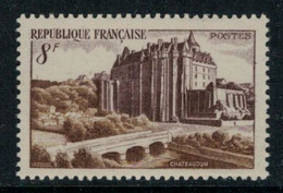 France // 1950 // Château De Châteaudun Neuf** MNH No.873 Y&T (sans Charnière) - Ongebruikt