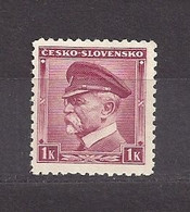 Czechoslovakia 1939 MNH ** Mi 406 (A1 B.u.M.) Sc 256 T.G.Masaryk CESKO - SLOVENSKO. Tschechoslowakei. C7 - Unused Stamps
