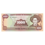 Billet, Nicaragua, 1000 Cordobas, 1985, KM:145b, NEUF - Nicaragua