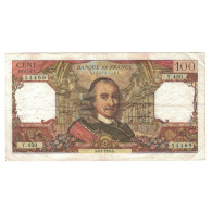 France, 100 Francs, Corneille, 1970, 1970-01-08, TB+, Fayette:65.29, KM:149c - 100 F 1964-1979 ''Corneille''