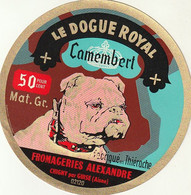étiquette Fromage Camembert Le Dog Royal - Cheese