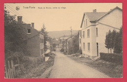 Trois-Ponts - Route De Brume , Entrée Du Village - 1938 ( Voir Verso ) - Trois-Ponts