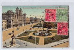 MELBOURNE (VIC) Gordon And Height Hours Monuments And Grand Hotel - Publ. The Valentine  Sons - Melbourne