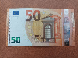 50 EURO SPAIN(VB) V012A1, First Position DRAGHI - 50 Euro