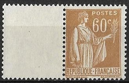 France - 1937/39 - Type Paix 60c. Bistre -Y&T N°364 ** Neuf Luxe 1er Choix Fraîcheur Postale (gomme D'origine Intacte) - Neufs
