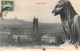 PARIS-75004-TOUT PARIS- VUE PANORAMIQUE PRISE DES TOURS NOTRE-DAME - Paris (04)