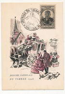 SENEGAL - Carte Fédérale - Journée Du Timbre 1948 - SAINT LOUIS DU SENEGAL - Stamp's Day