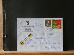 94/974  LETTRE  LUX  POUR LA BELG.  2001 - Brieven En Documenten