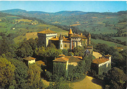 69 - Saint Laurent De Chamousset - Le Château De Chamousset - Vue Aérienne - Saint-Laurent-de-Chamousset