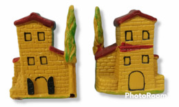 43928 Presepe - 2 Casette In Plastica - Cm 7 X 3.5 X 8 H - Christmas Cribs