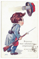 A. WUYTS - Recevez Mes Salutations Empressées - My Best Respects To You - Color 86 - 1916 - Wuyts