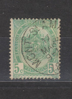 COB 56 Oblitération Centrale MONT-ST-AMAND - 1893-1907 Wappen
