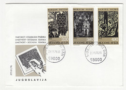 Yugoslavia, Socijalna Grafika Graphic Art On Social Theme FDC 1978 B211001 - Incisioni