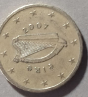 2007  - IRLANDA  - MONETA IN EURO - DEL VALORE  DI 10  CENTESIMI - USATA - Ireland