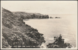 Irish Lady Rock And Land's End Point, Cornwall, 1957 - RP Postcard - Land's End