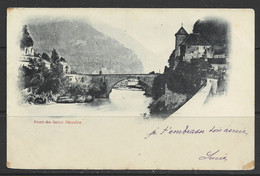 Carte P De 1902 ( Pont De St.Maurice ) - VS Valais