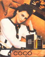 PUB PARFUM   ( COCO ) De " CHANEL " 1984 ( 1 ) - Ohne Zuordnung