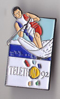 PIN'S THEME  SPORT  SKI NAUTIQUE   TLETHON 92 - Wasserski