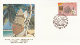 PHILIPPINES VISITE PAPE JEAN PAUL 1995 - Philippines