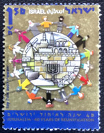 Israël - C1/50 - (°)used - 2007 - Michel 1927 - 40j Hereniging Jeruzalem - Used Stamps (without Tabs)