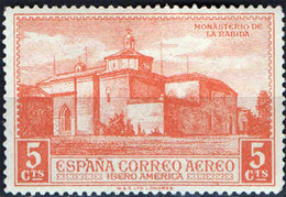 SPAGNA - 1930 - MONASTERO DE LA RABIDA - FRANCOBOLLO PER LA CORRISPONDENZA DIRETTA IN AMERICA - MH - Nuevos