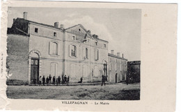 CPA 16 VILLEFAGNAN La Mairie  (abimé Sur Le Côté) - Villefagnan