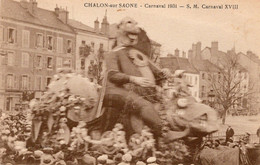 Chalon Sur Saone Carnaval 1931 S M Carnaval XVIII - Carnaval