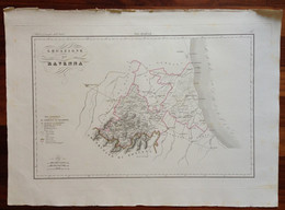 Zuccagni Orlandini Acquaforte Originale 1840 Atlante Geografico Ravenna - Prints & Engravings