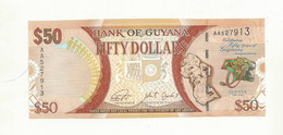 BILLET NEUF GUYANA 50 DOLLARS. - Guyana