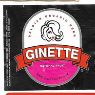 ETIQUETTE BIERE GINETTE / BRASSERIE BINCHOISE - Beer