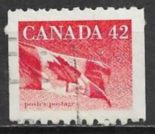 Canada 1991. Scott #1394 (U) Flag - Rollen