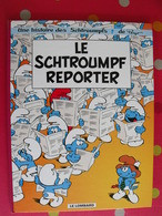 Le Schtroumpf Reporter. Peyo. Le Lombard 2003 - Autres & Non Classés