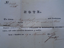 ZA376.1 Polska  Poland  Novy Sacz Neu Sandez   EX OFFO  -1843-sent To Presov (Eperjes)  Slovakia - ...-1860 Voorfilatelie