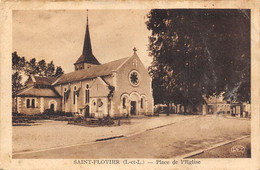 Saint-Flovier        37         Place De L'Eglise    -  1  -          (voir Scan) - Sonstige & Ohne Zuordnung