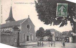 Saint-Flovier        37         Place De L'Eglise    - 3  -          (voir Scan) - Autres & Non Classés