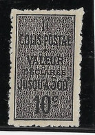 Algérie Colis Postaux N°2 Type I (réf. Dallay) - Neuf ** Sans Charnière - TB - Paketmarken