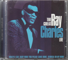 The Great RAY CHARLES Live -  20 Titres - Blues