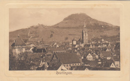 A65) REUTLINGEN - Alte Passepartout AK - Kirche - Häuser - Sehr Alt Emil Roth - Tübingen - Reutlingen