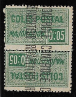 Algérie Colis Postaux N°16 (réf. Dallay) - Variété Tête-bêche - Neuf **/* Sans/avec Charnière - TB - Paketmarken