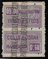 Algérie Colis Postaux N°19 (réf. Dallay) - Variété Tête-bêche - Neuf **/* Sans/avec Charnière - TB - Parcel Post