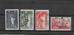 YT 352 XX +353/355 Oblitérés En L'état - Used Stamps