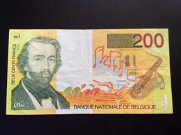 BELGIUM BELGIQUE 200 FRANCS - Sonstige & Ohne Zuordnung