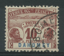 Dahomey (1906) Taxe N 2  (o) - Gebraucht